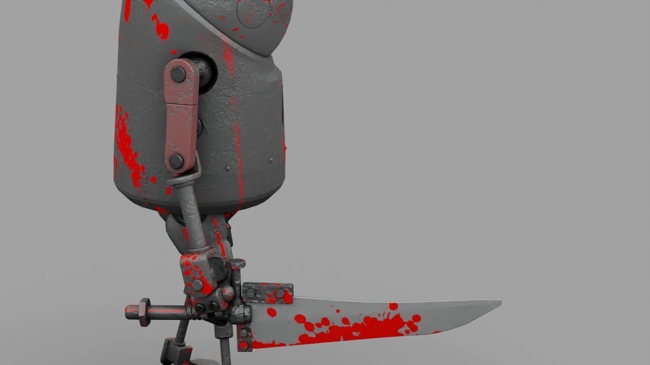 TOON KILLER rigged 3D model_18