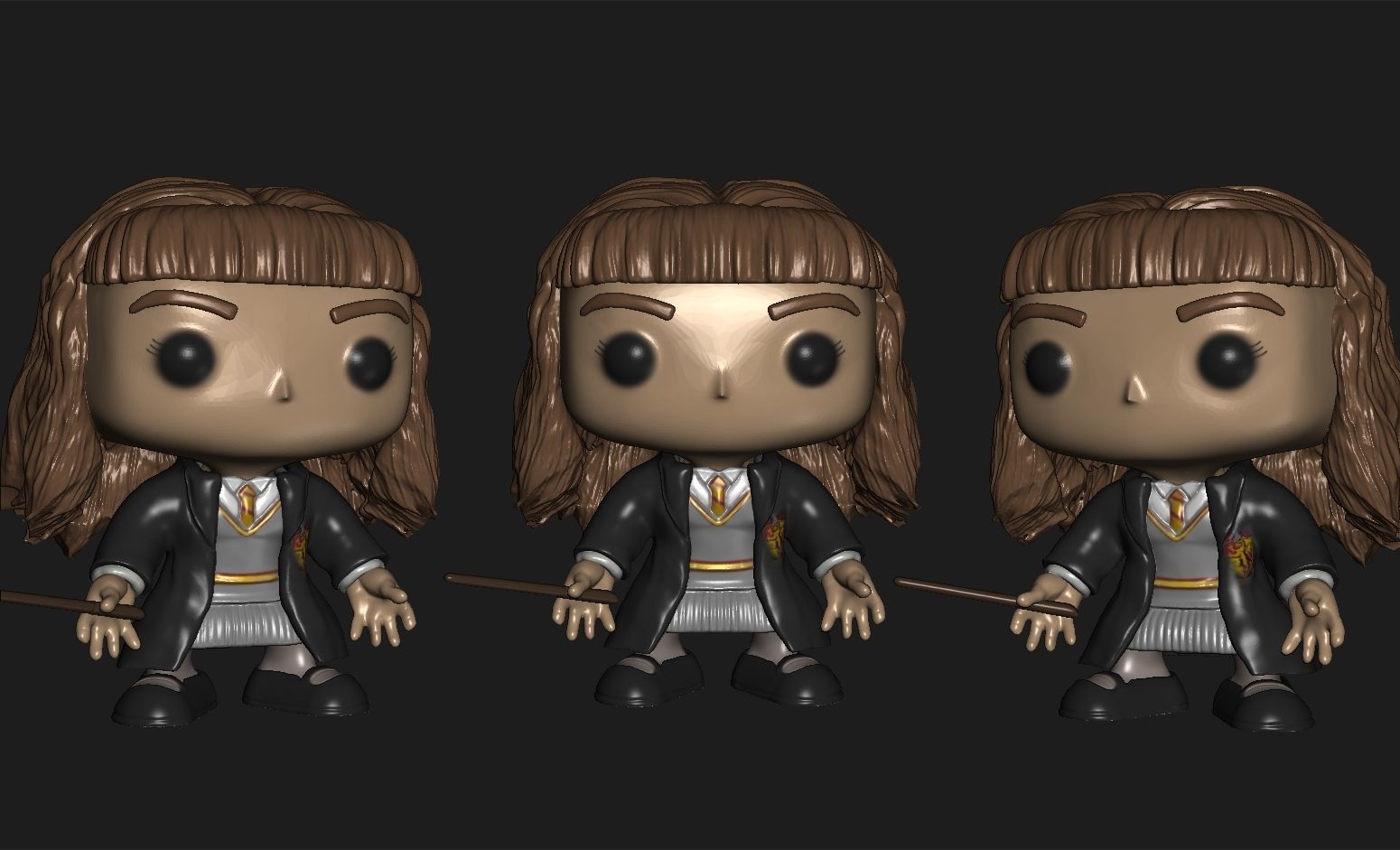 Funko Hermione Granger 3D print model_1