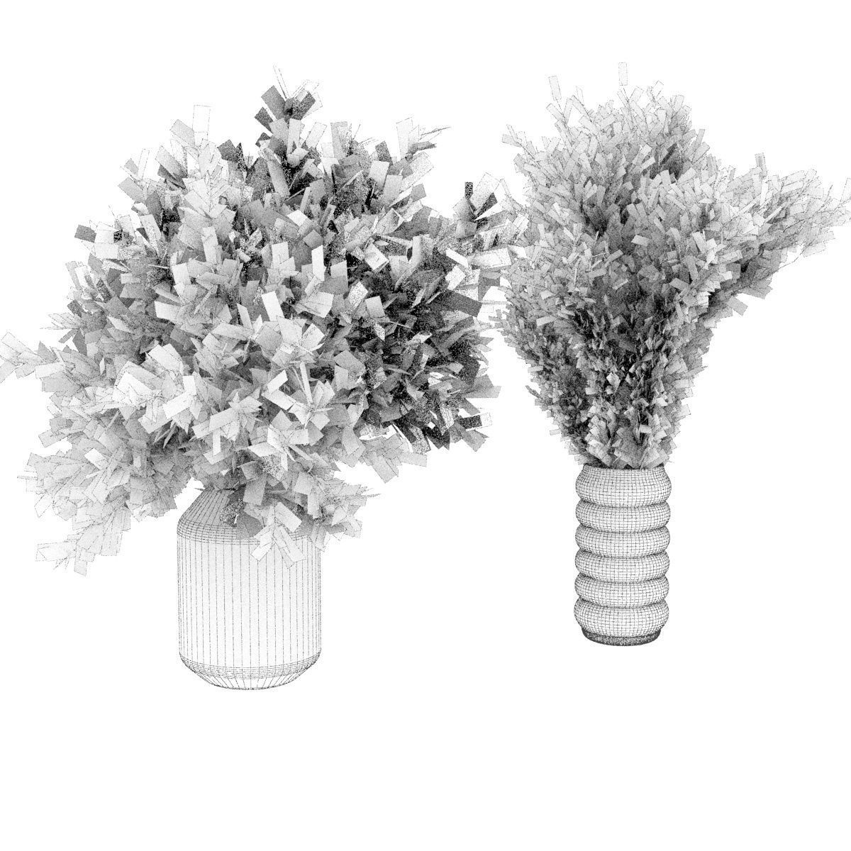 Collection plant vol 372 - Bouquet - dried - flowers 3D model_3