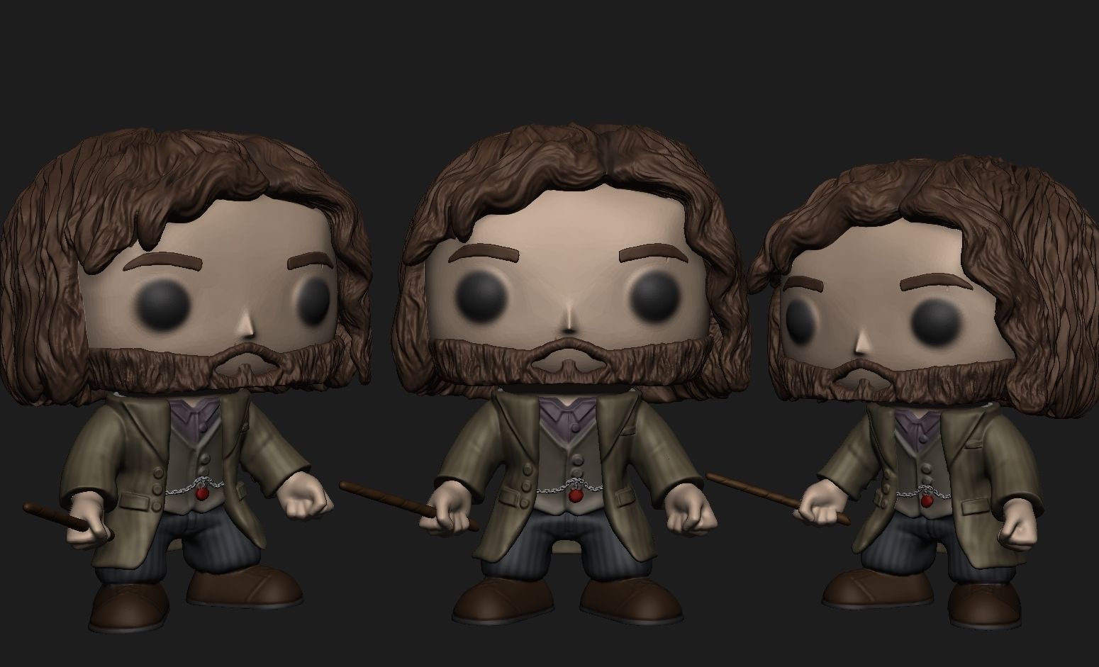 Funko Sirius Black 3D print model_1