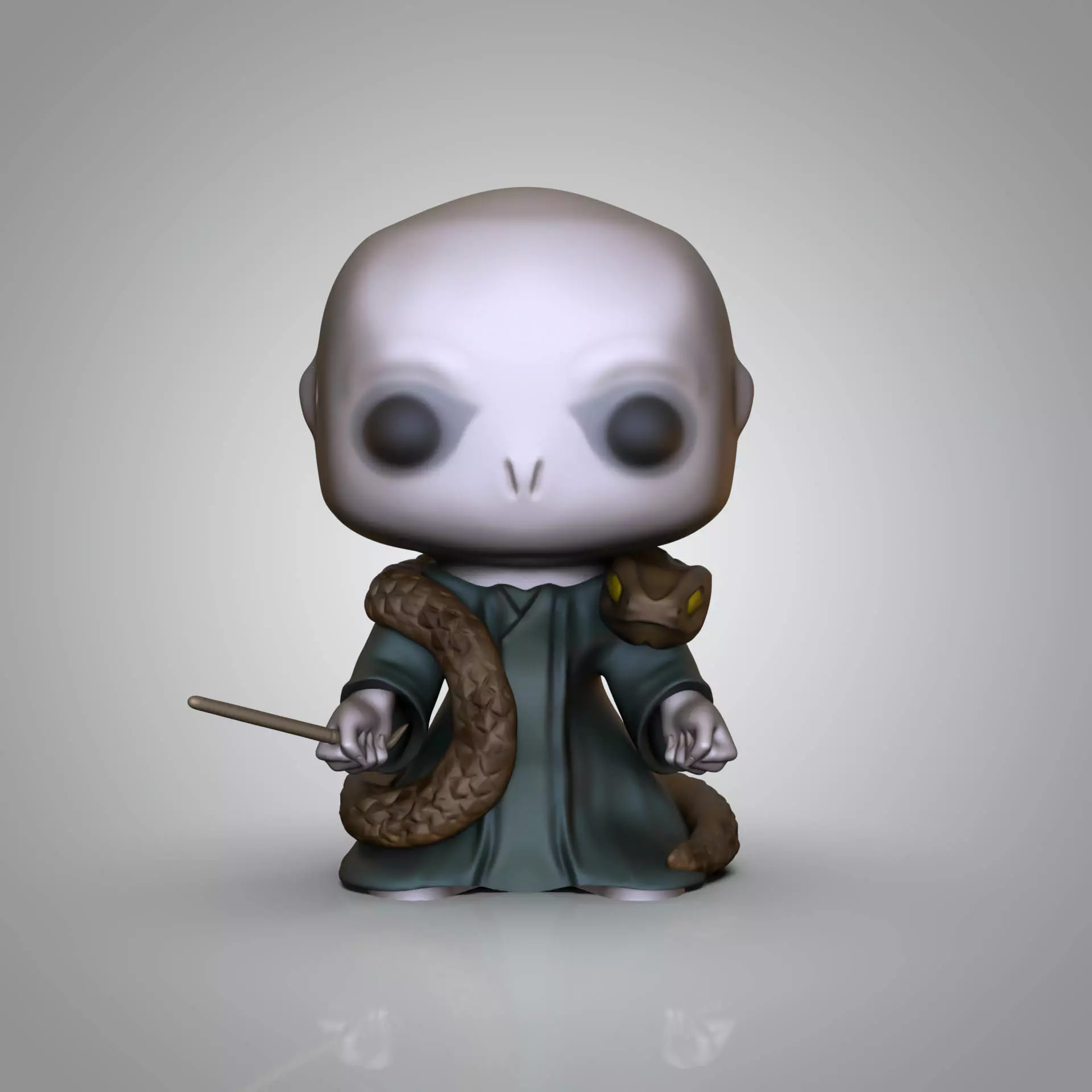 Funko Lord Voldemort 3D print model_0