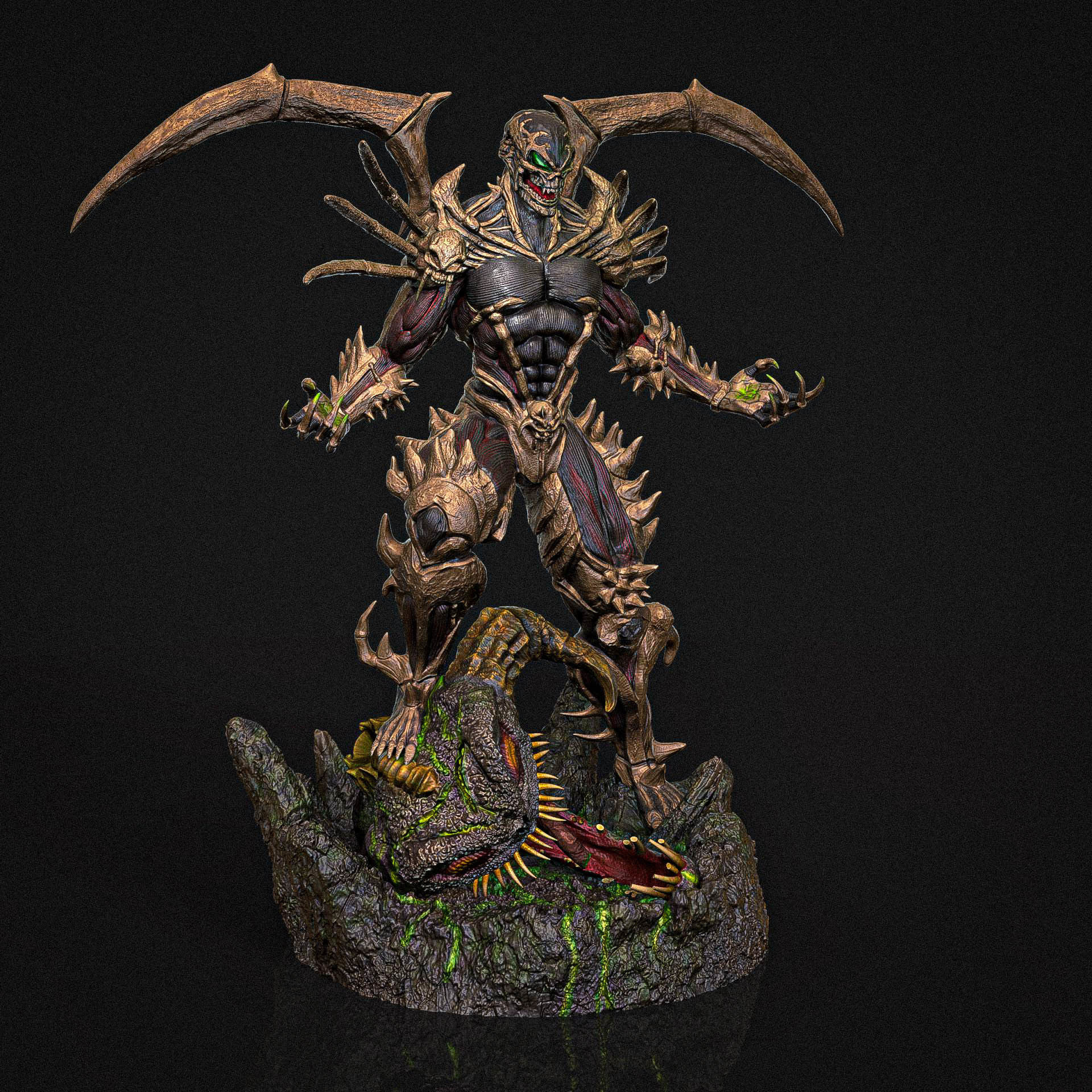 Curse of the Spawn 3D print model_7