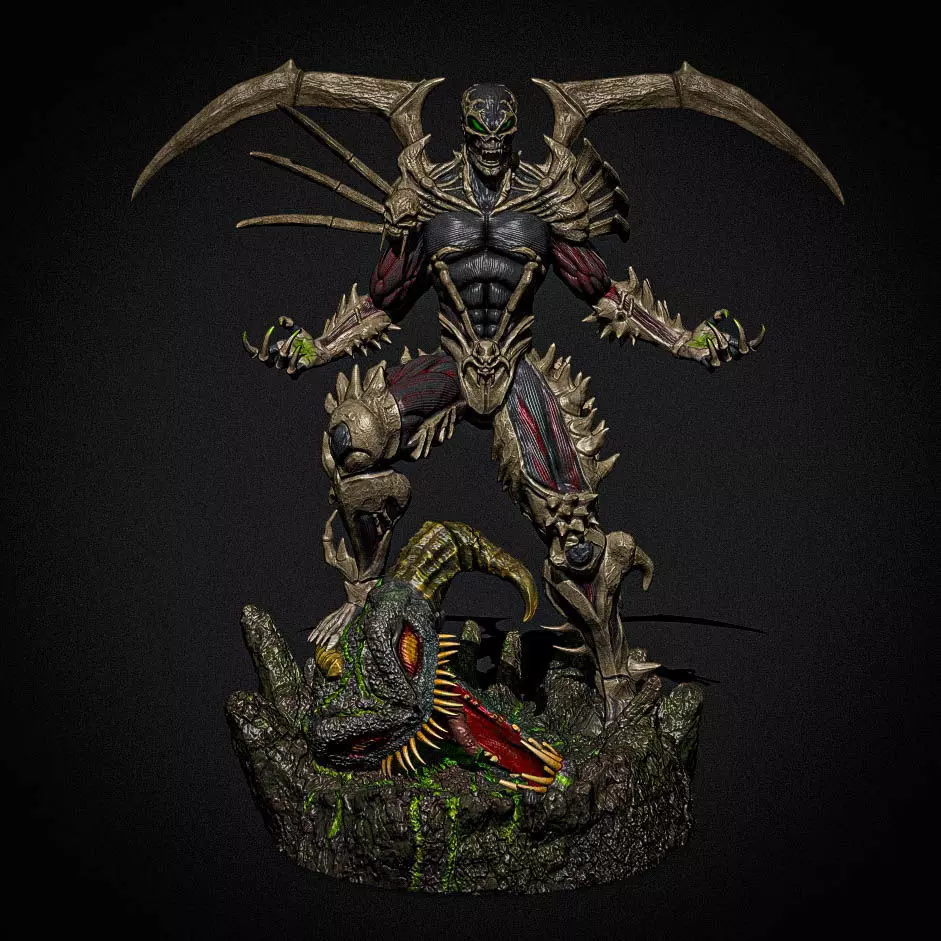 Curse of the Spawn 3D print model_0