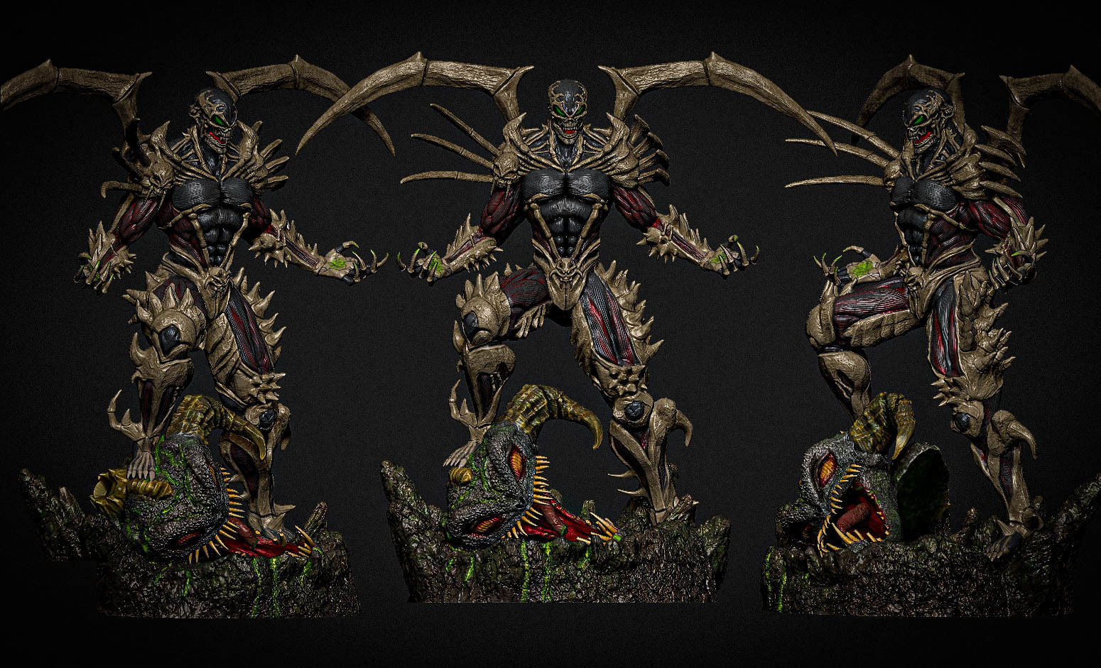 Curse of the Spawn 3D print model_4