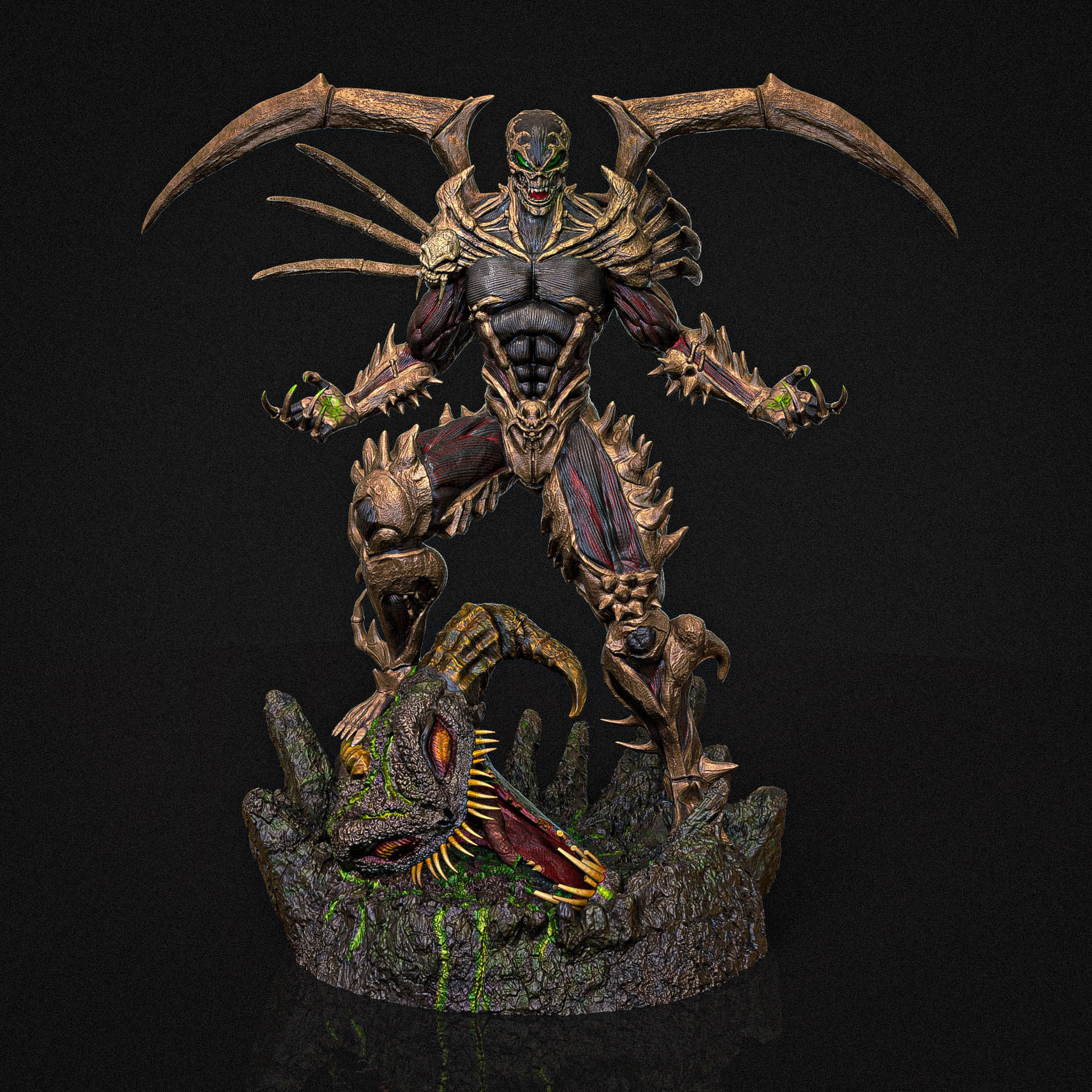 Curse of the Spawn 3D print model_5