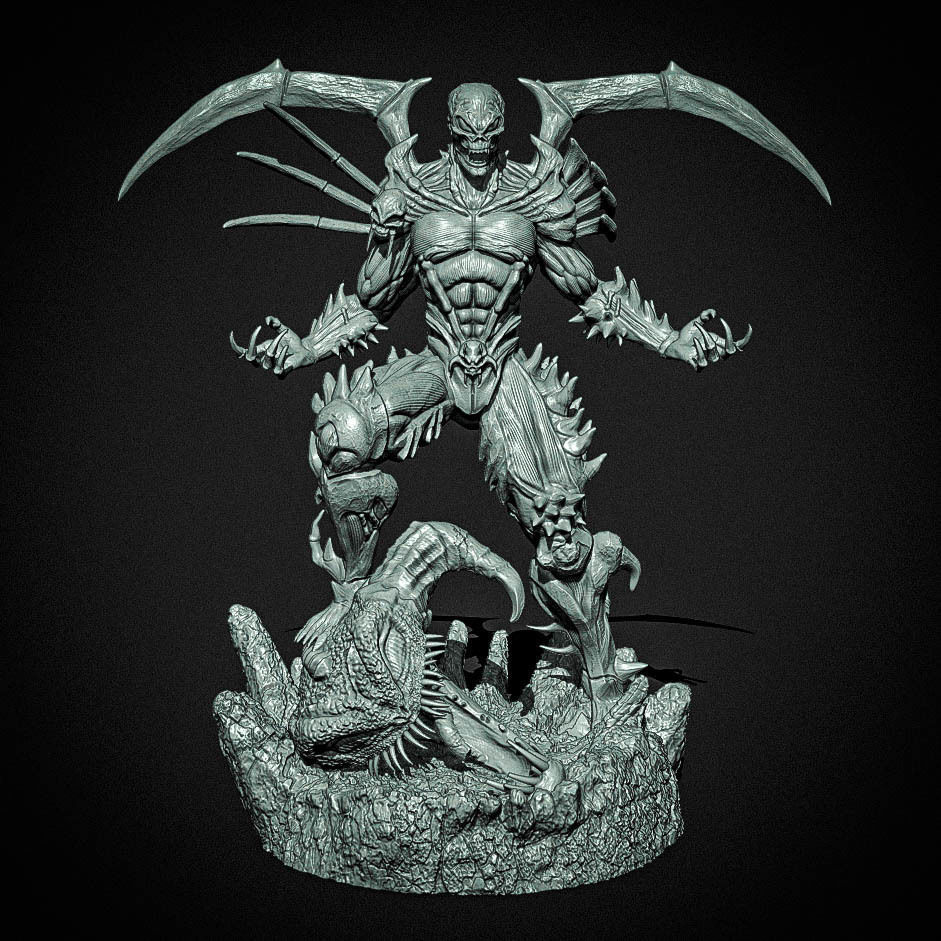 Curse of the Spawn 3D print model_3
