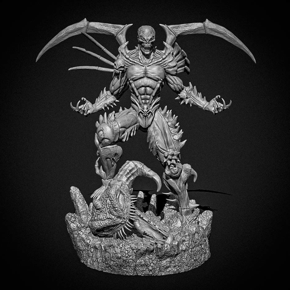 Curse of the Spawn 3D print model_2