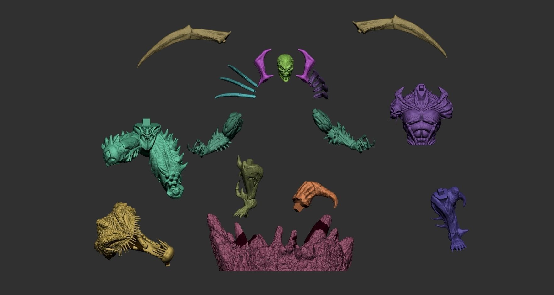 Curse of the Spawn 3D print model_11