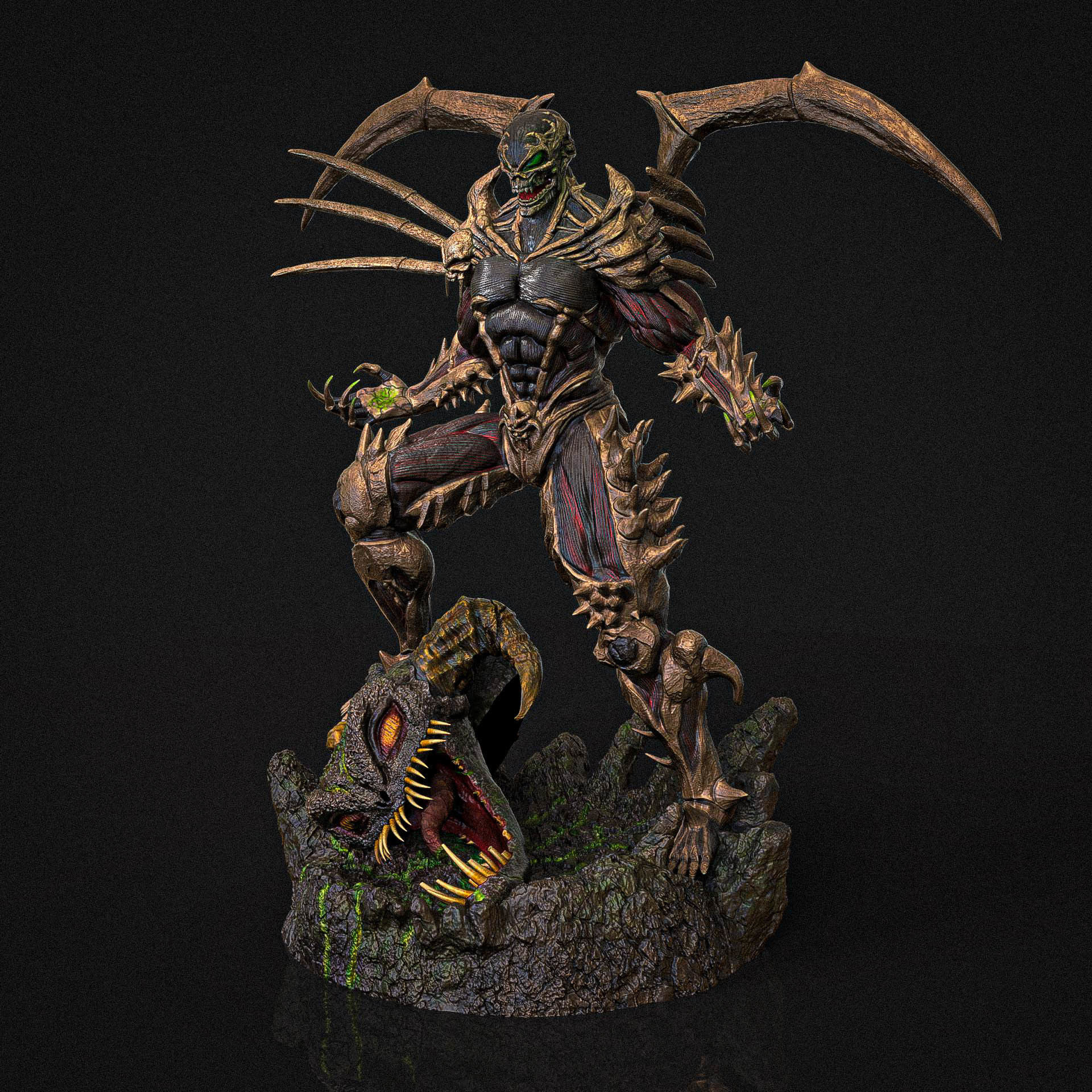 Curse of the Spawn 3D print model_8