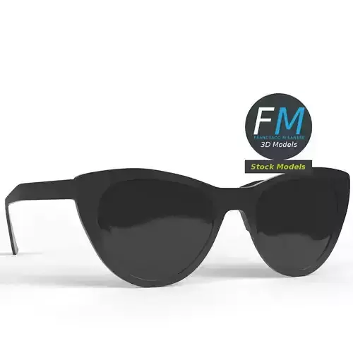 Sunglasses caged 3D model