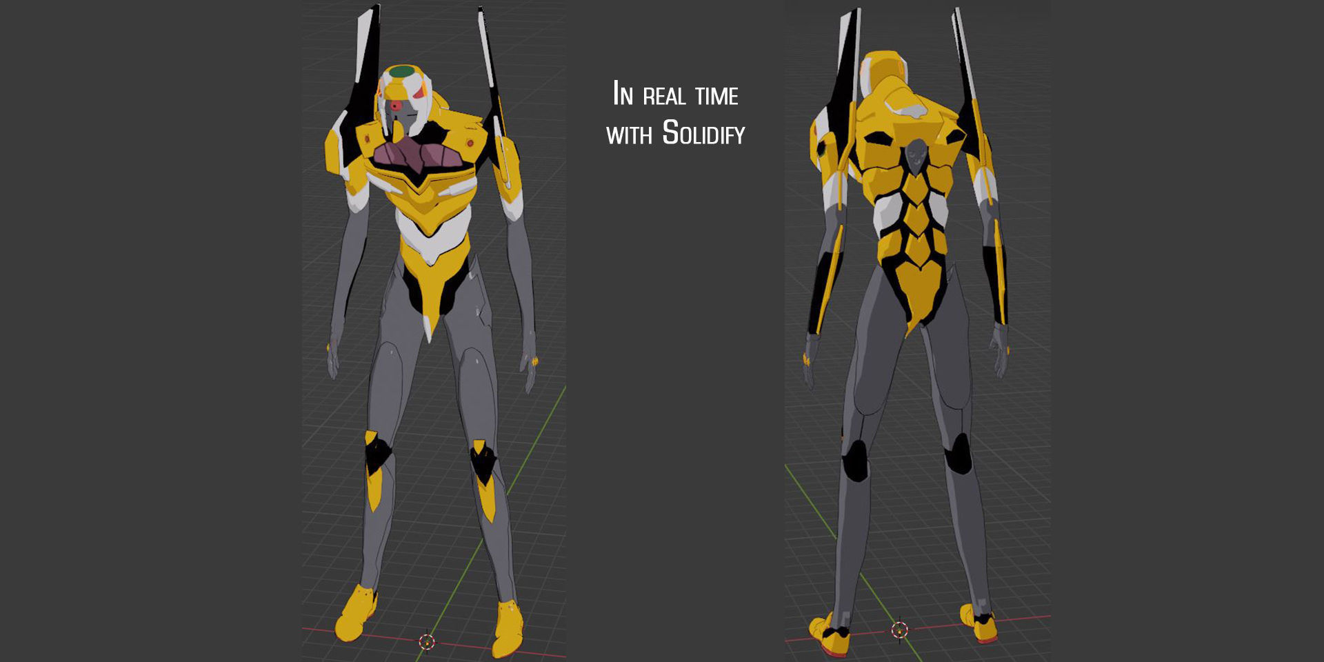 Rigged Units Eva Full Pack Neon Genesis Evangelion 3D Model Collection_4