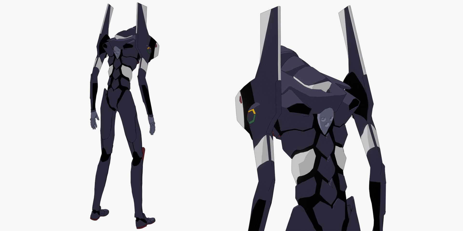 Rigged Units Eva Full Pack Neon Genesis Evangelion 3D Model Collection_39