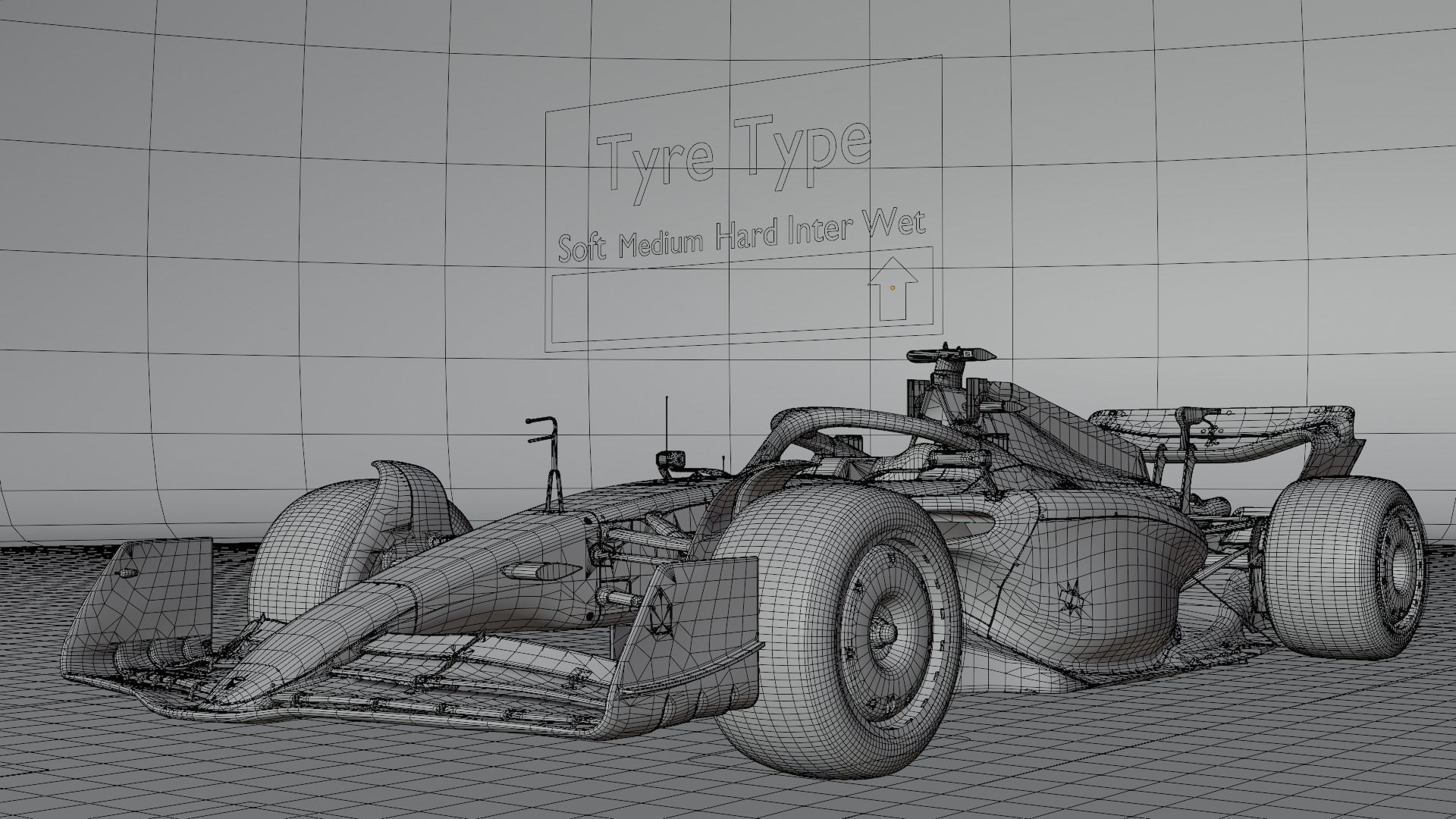 Ferrari F1 75 2022 Charles Leclerc Rigged 3D model_12