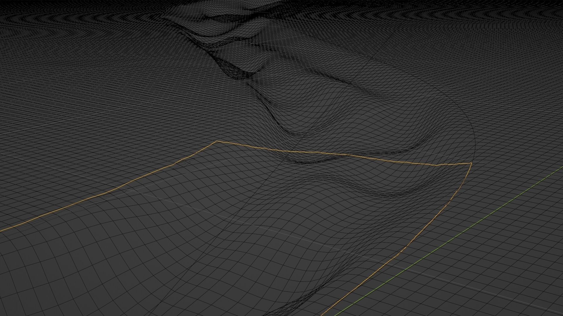 Hiking Trail - Tileable and Curvable Low-poly 3D model_1