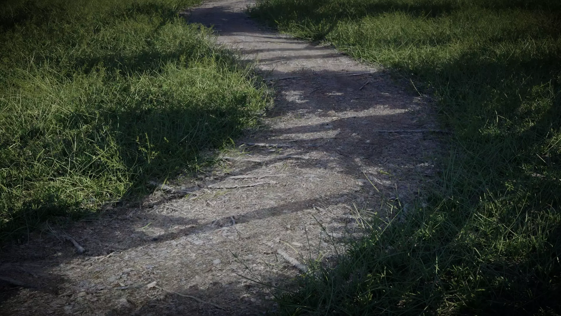 Hiking Trail - Tileable and Curvable Low-poly 3D model_0