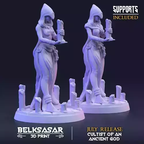 Ancient god Cultists - C Nude and Clothed