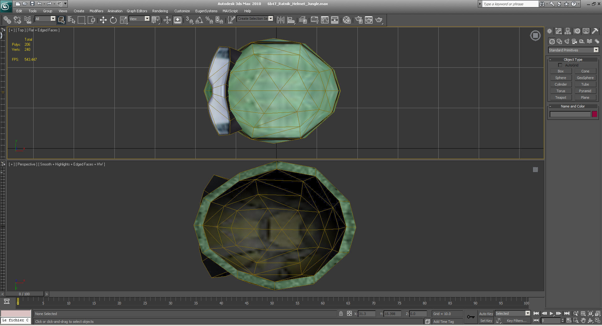 6b47-Ratnik-Helmet-Jungle helmet and goggles Low-poly 3D model_2