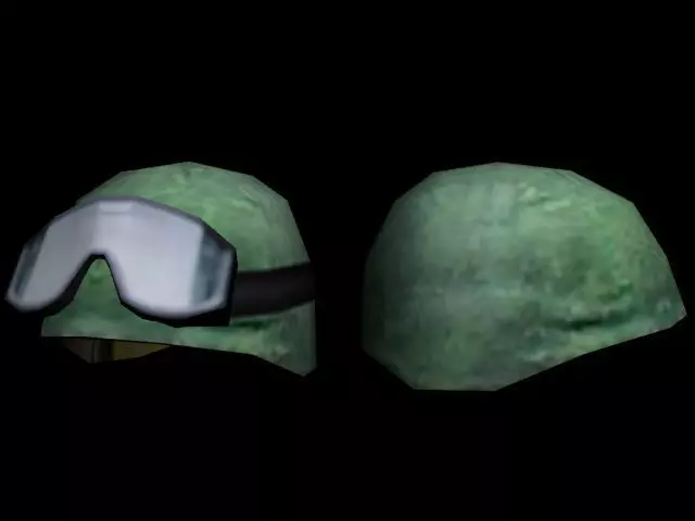 6b47-Ratnik-Helmet-Jungle helmet and goggles Low-poly 3D model_0