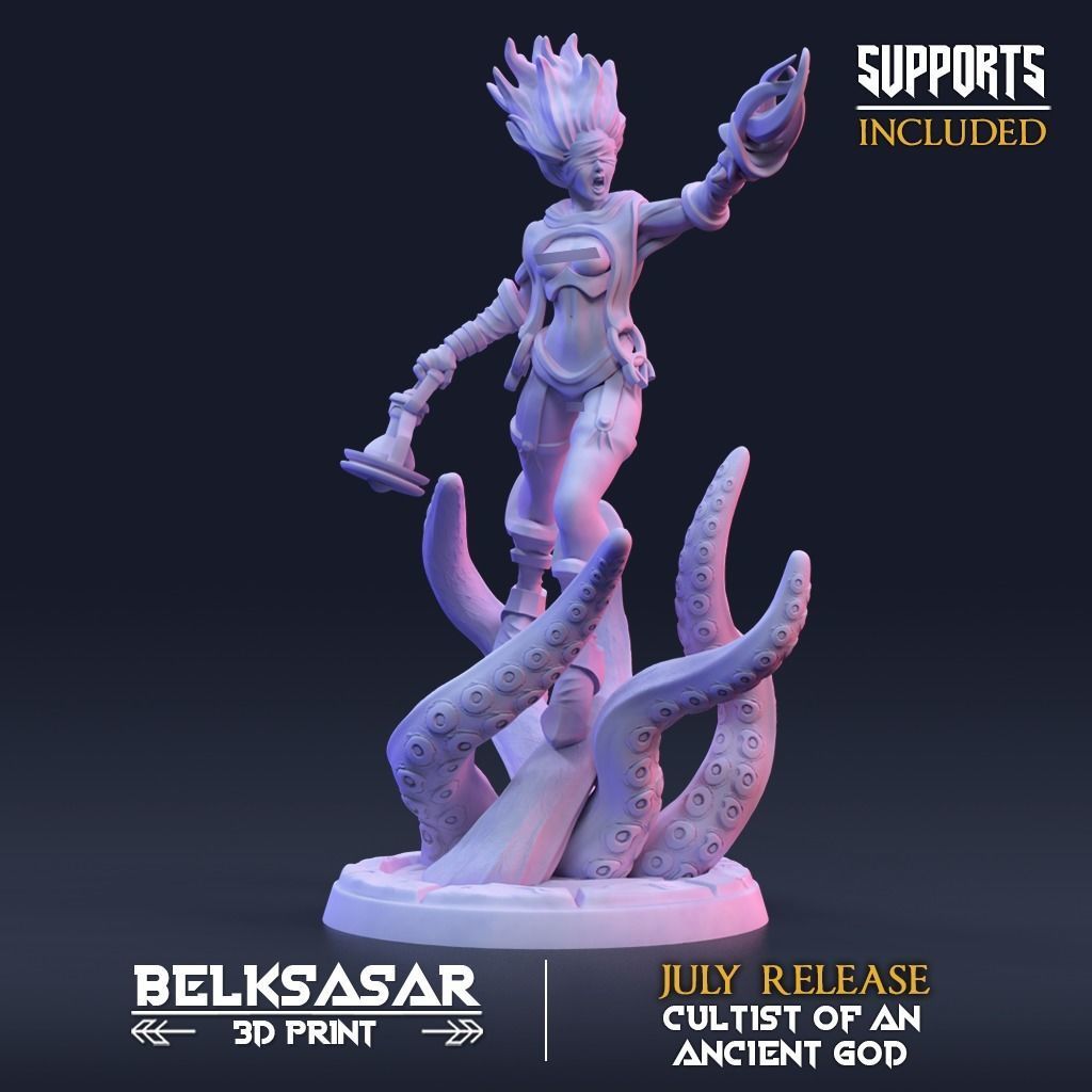 Blasphemous Interpreters Nude - Set x 3 3D print model_1