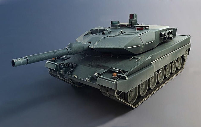 3D model of tank 3D print model