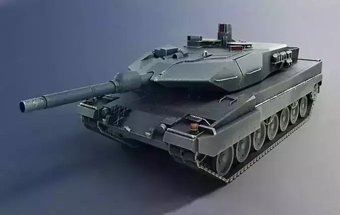 3D model of tank 3D print model