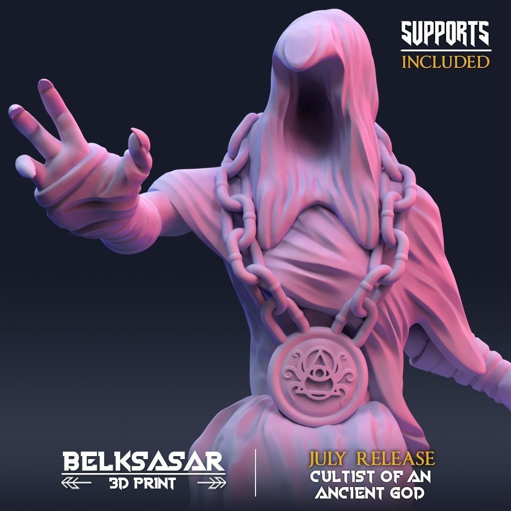 Summoner of the Ancient Spirits - A 3D print model_6