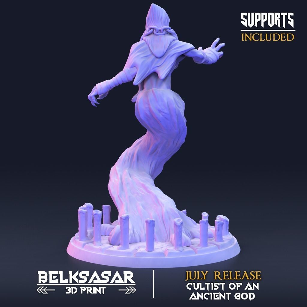 Summoner of the Ancient Spirits - A 3D print model_5