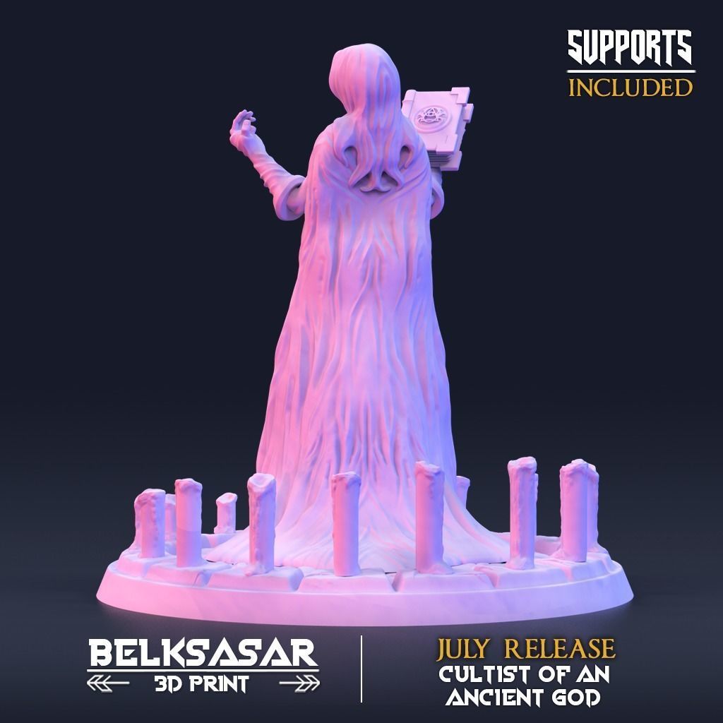 Summoner of the Ancient Spirits - A 3D print model_2