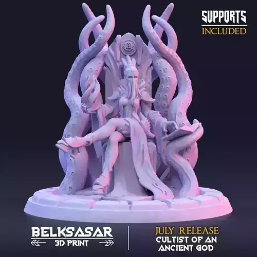 Prophetess of the Ancient god Pin Up