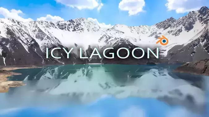 Icy Lagoon Free 3D model