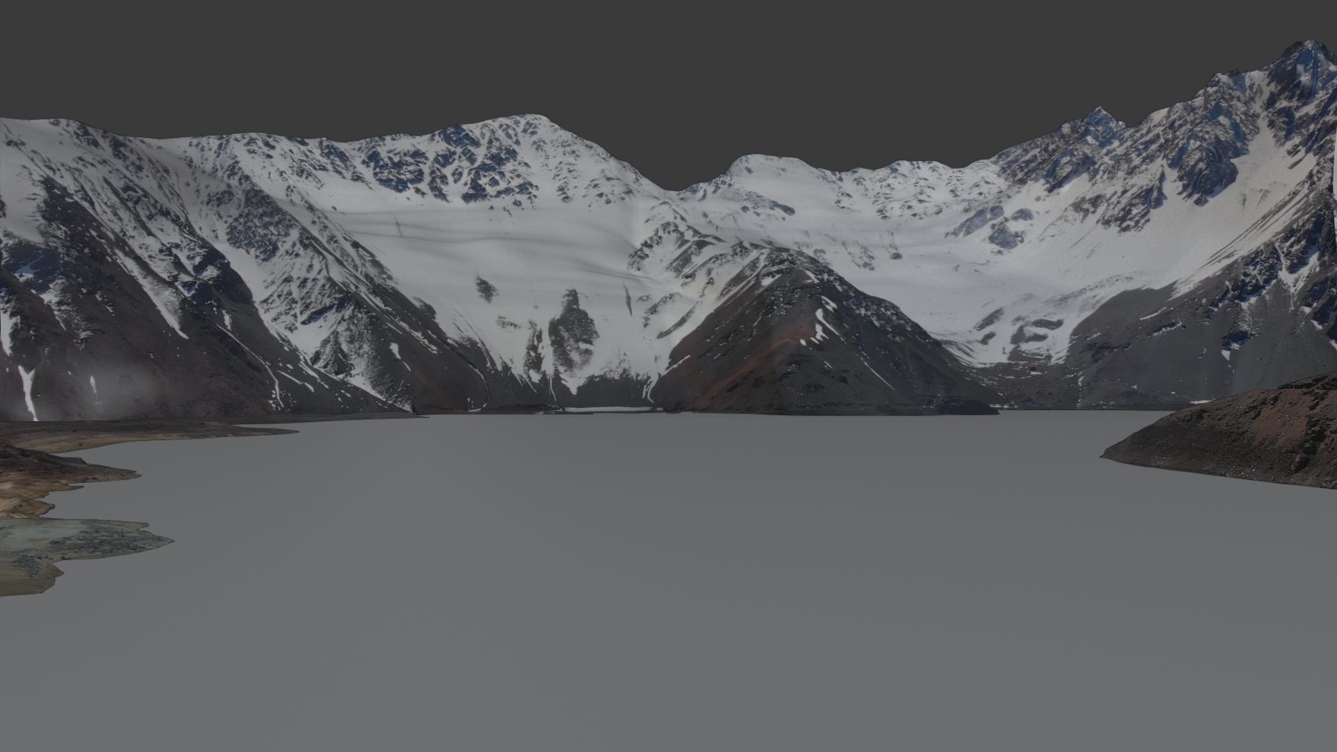 Icy Lagoon Free 3D model_4
