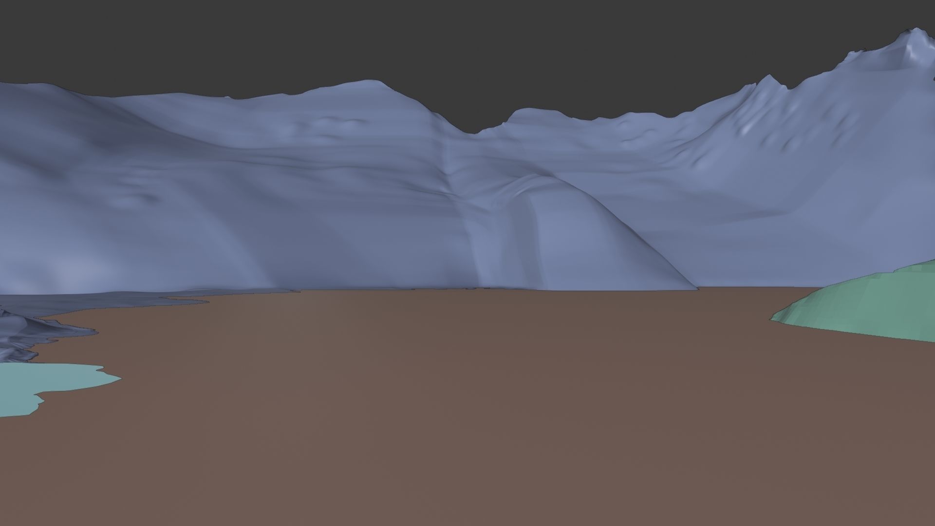 Icy Lagoon Free 3D model_5