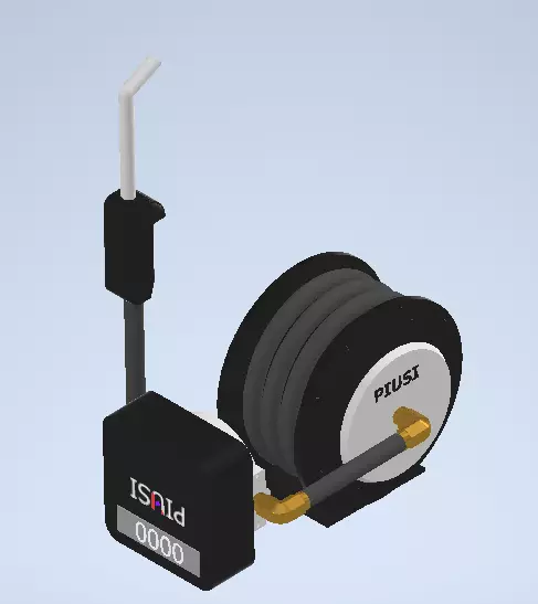 Hose Reel assy Free 3D print model_0