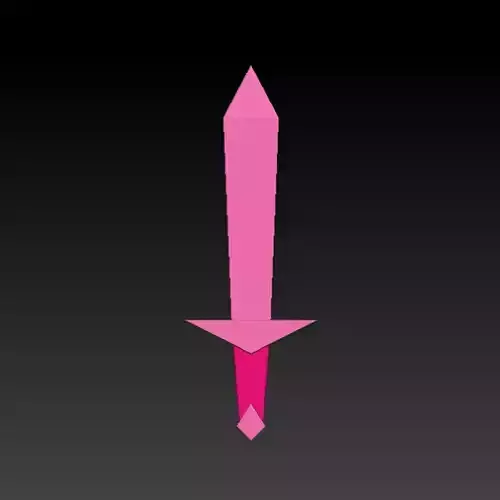 FIONNA CRYSTAL SWORD ADVENTURE TIME 3D print model