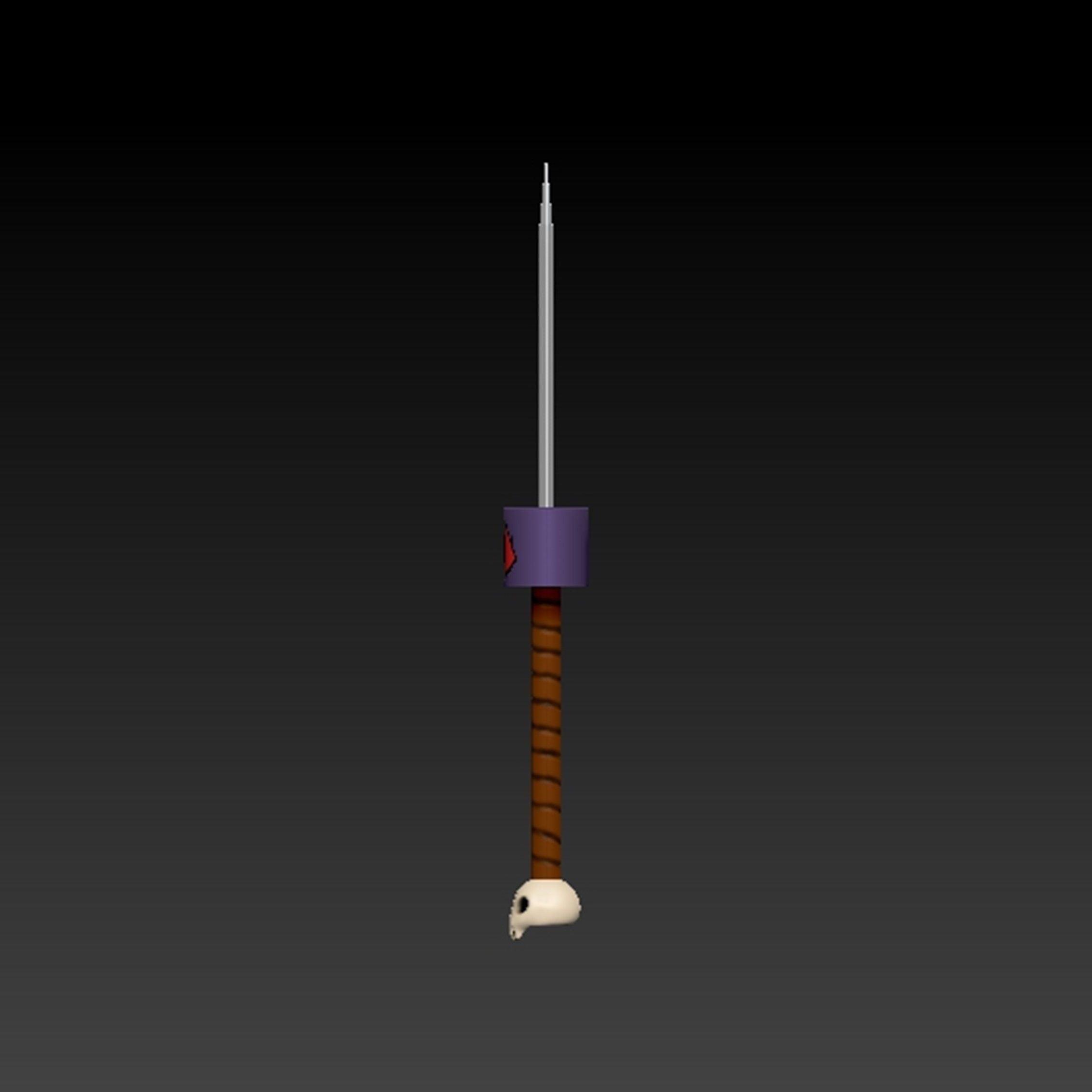 JAKE SWORD ADVENTURE TIME 3D print model_4