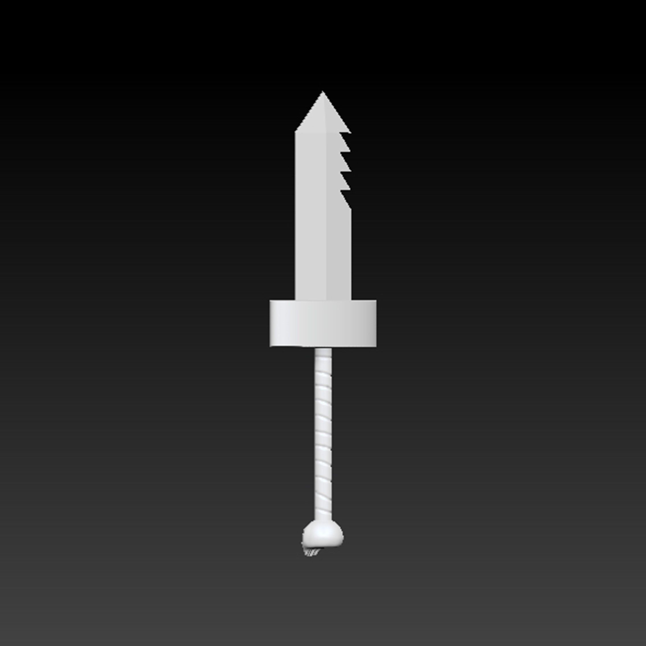 JAKE SWORD ADVENTURE TIME 3D print model_7