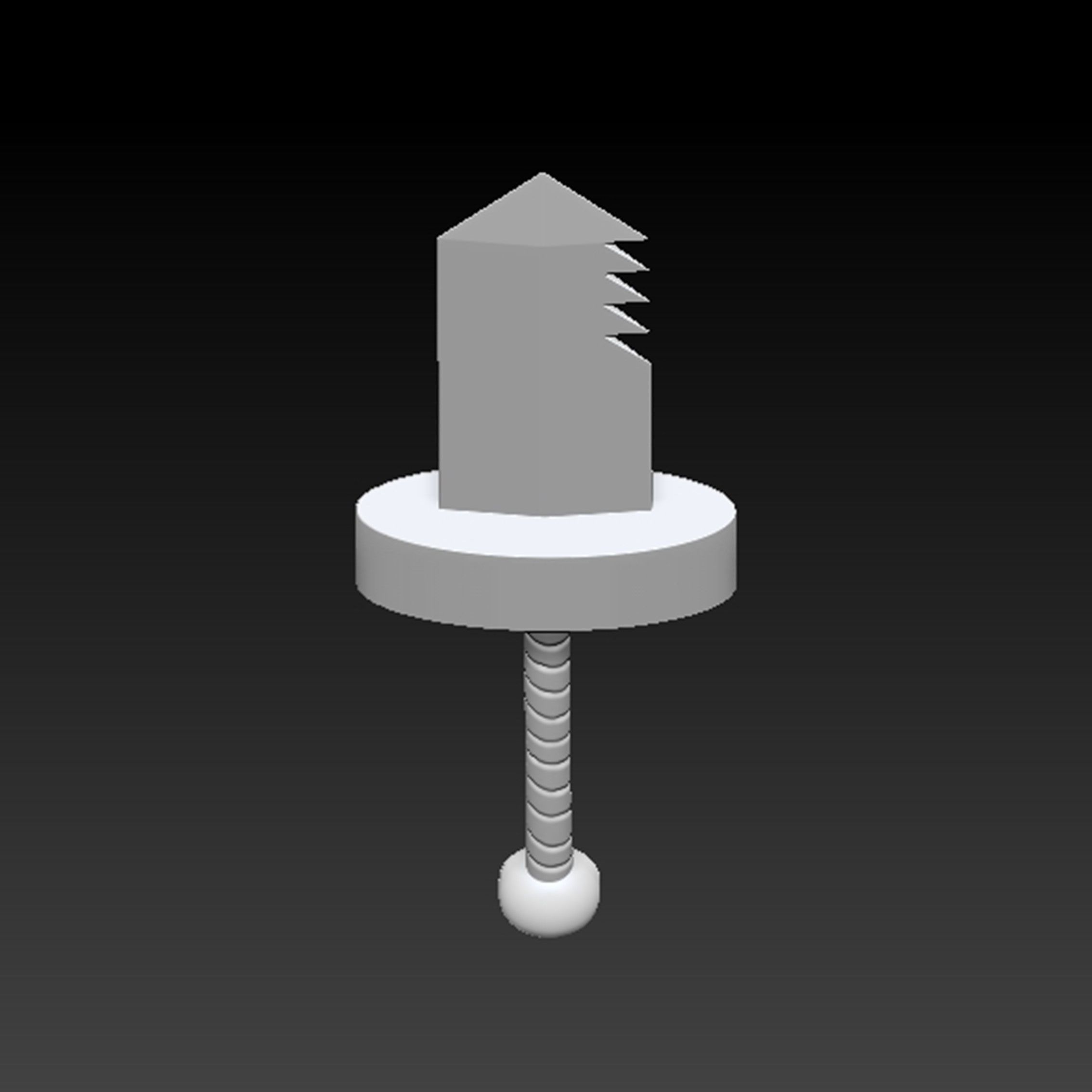 JAKE SWORD ADVENTURE TIME 3D print model_11