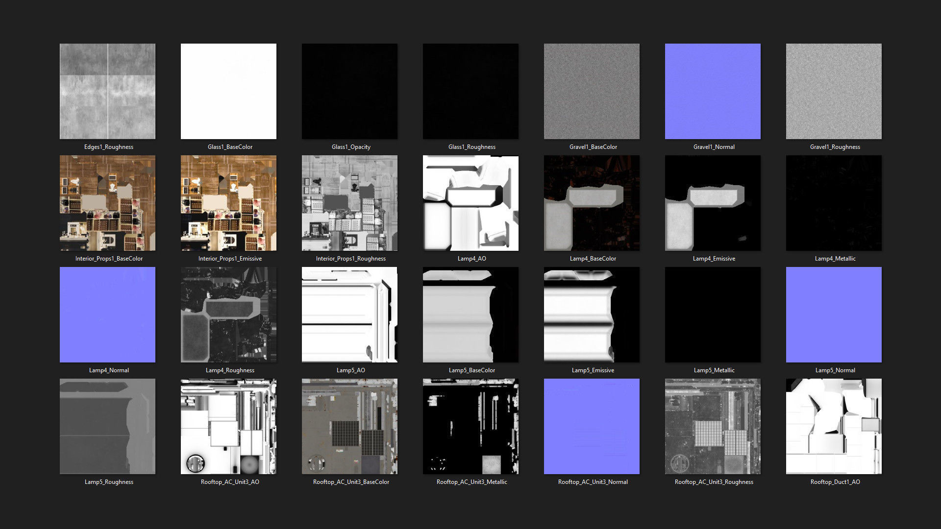 Building 27 Low-poly 3D model_16