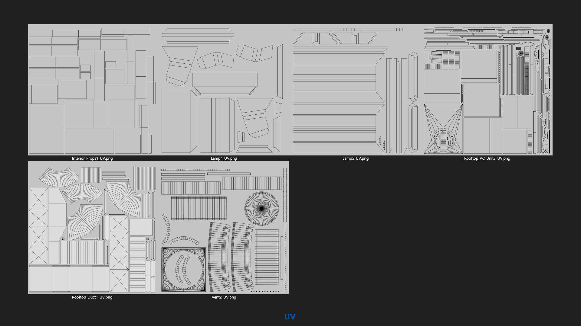 Building 27 Low-poly 3D model_14