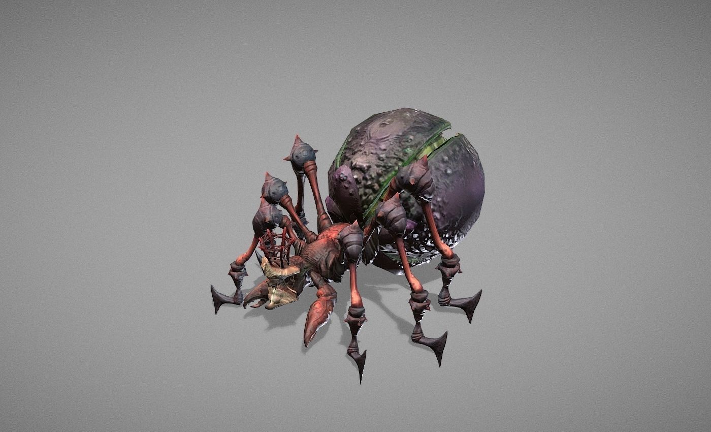 Beast Myth Low-poly 3D model_23