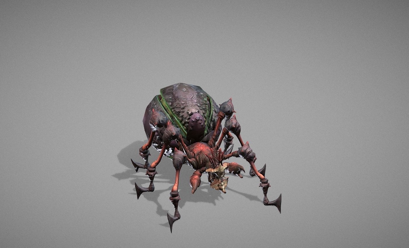 Beast Myth Low-poly 3D model_20