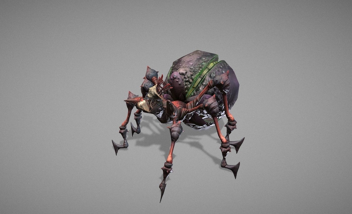 Beast Myth Low-poly 3D model_25