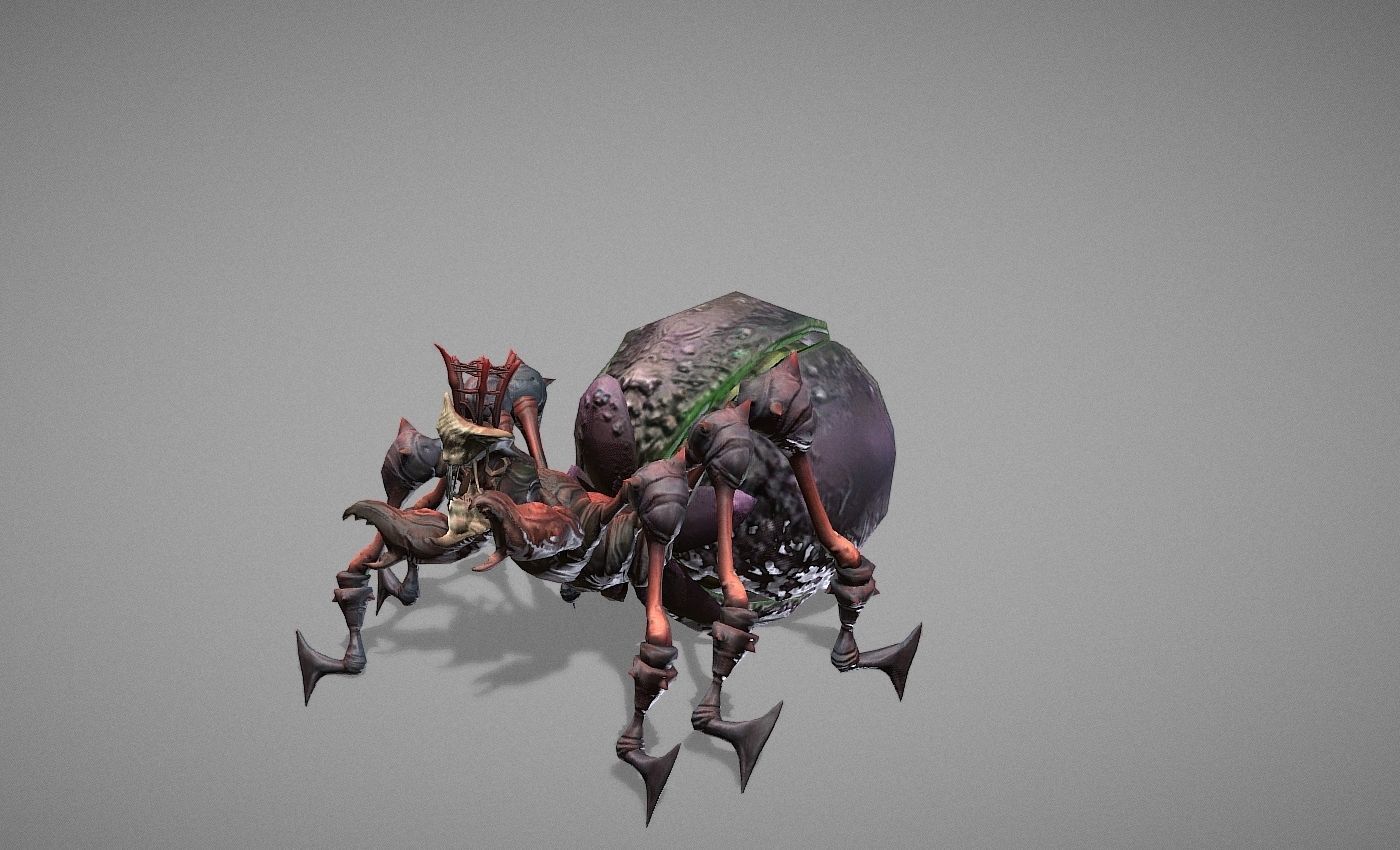 Beast Myth Low-poly 3D model_8