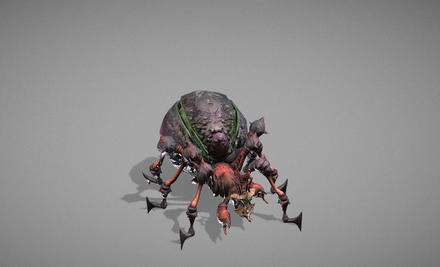 Beast Myth Low-poly 3D model_15