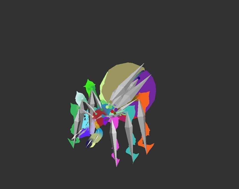 Beast Myth Low-poly 3D model_3