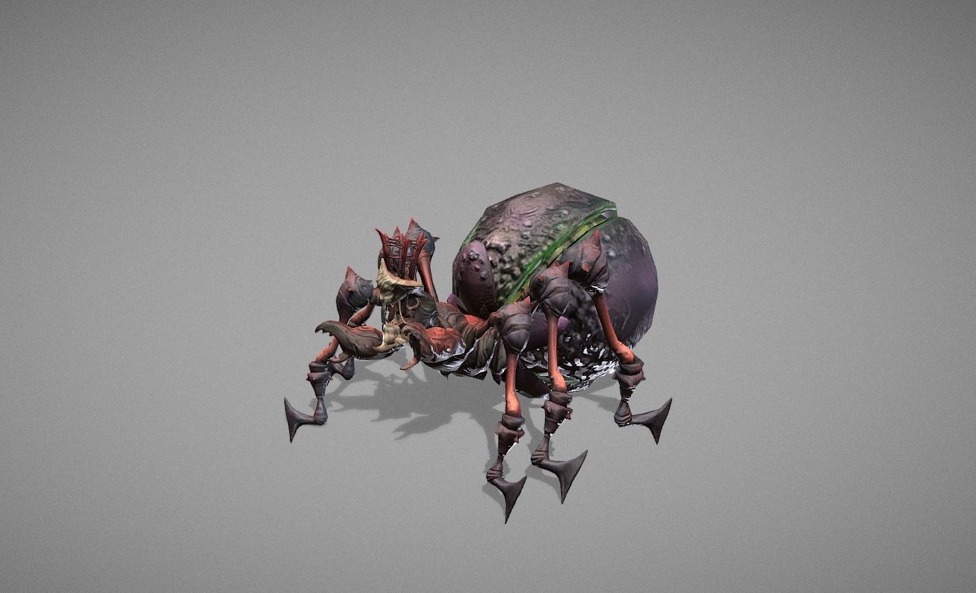 Beast Myth Low-poly 3D model_17