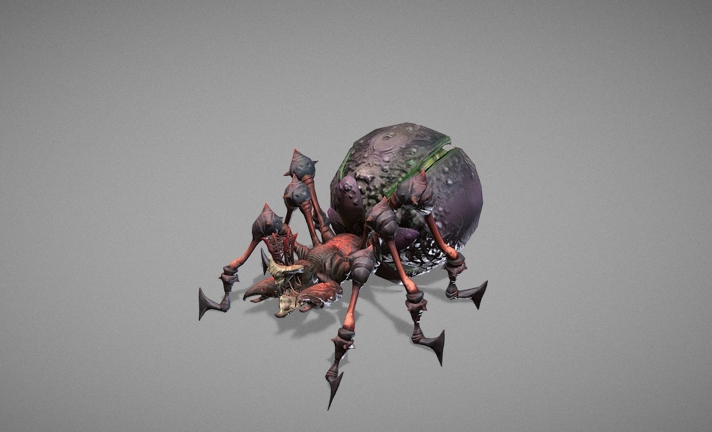 Beast Myth Low-poly 3D model_19