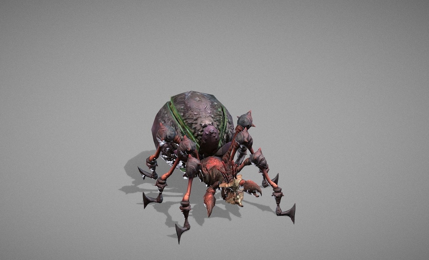 Beast Myth Low-poly 3D model_24