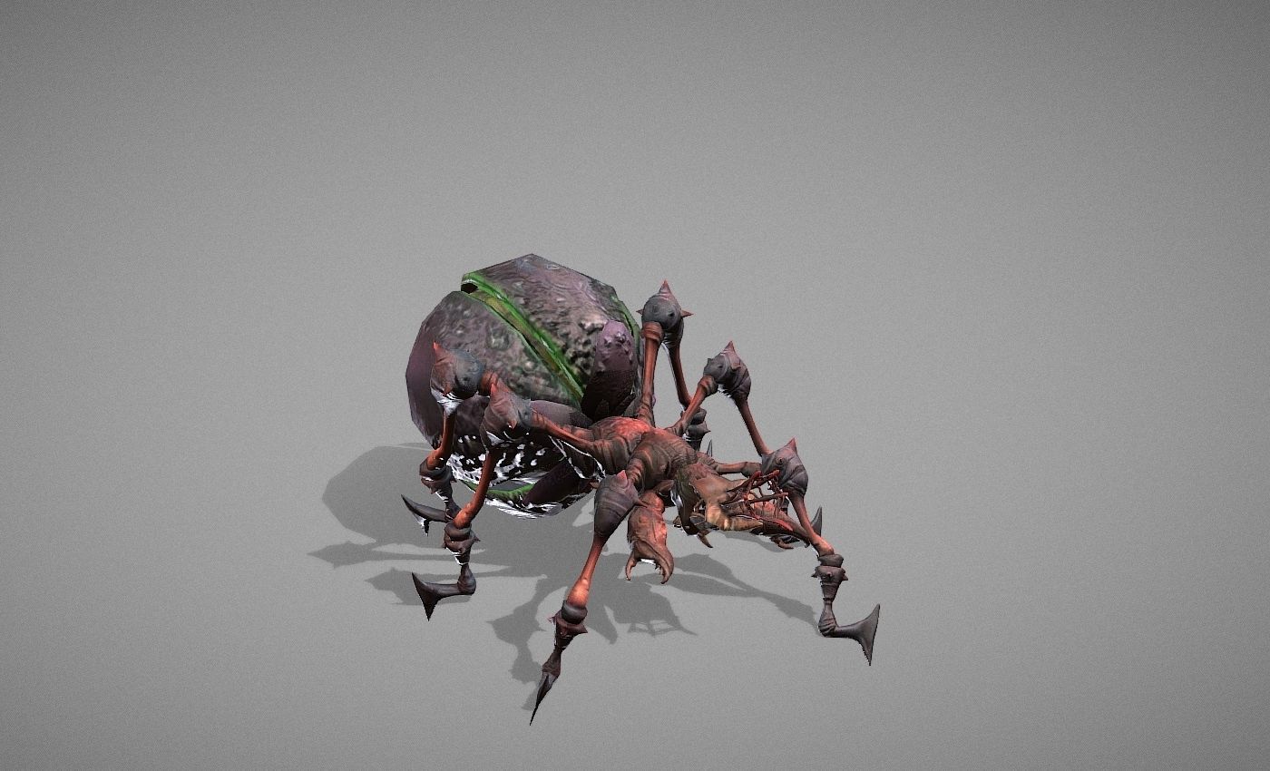 Beast Myth Low-poly 3D model_13