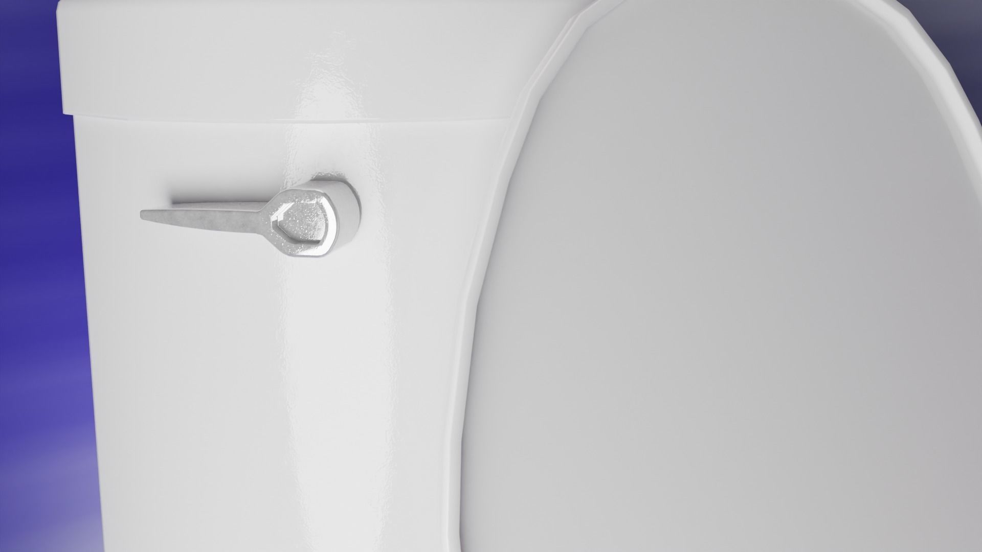 3D Toilet 3D model 3D model_3